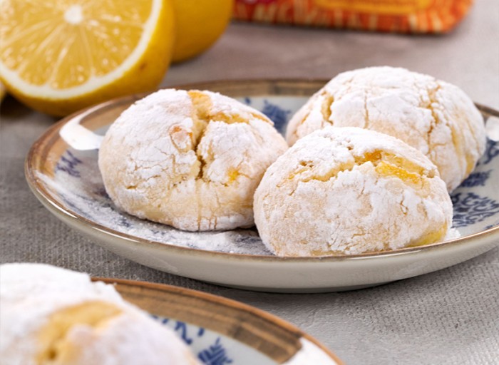 Limonlu Çatlak Kurabiye