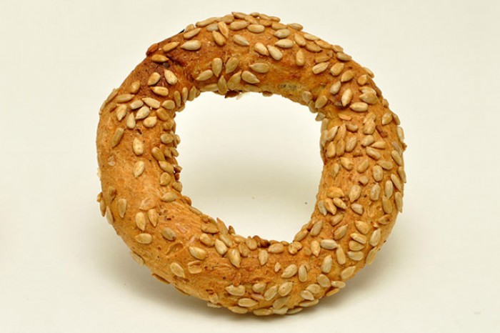 Organik Siyez Simit (Ay Çekirdekli)