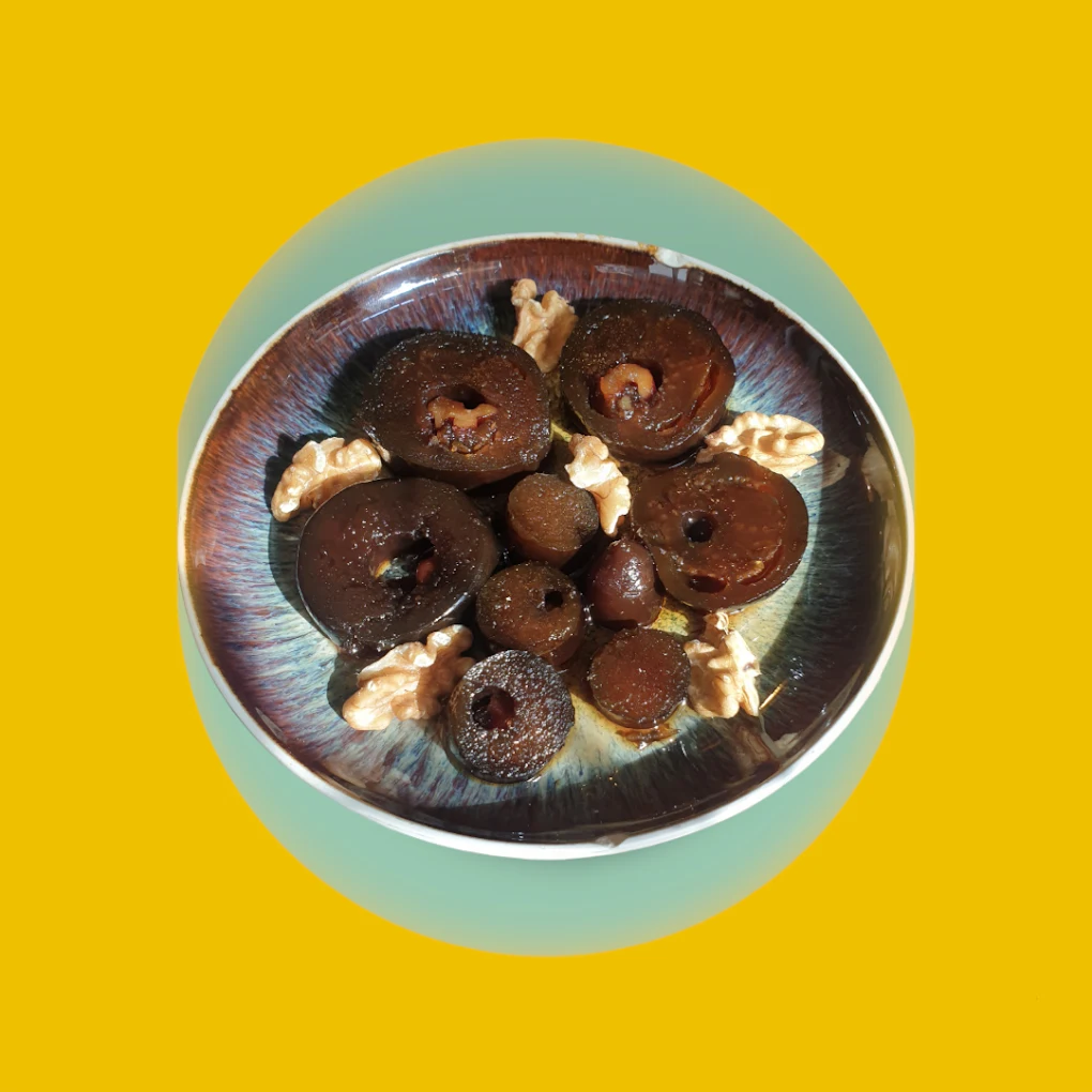 Patlıcan Ceviz Tatlısı (Vegan)