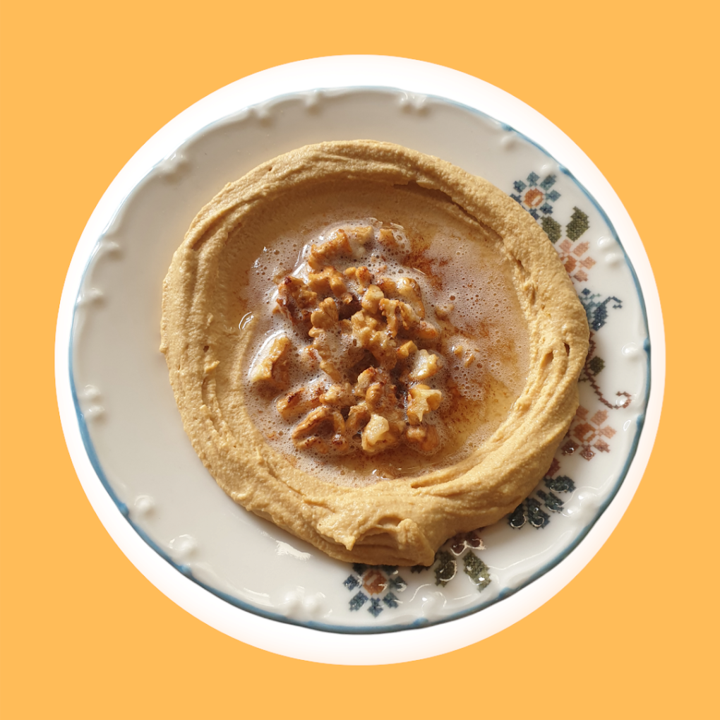 Humus with Butter (Vegetarian)