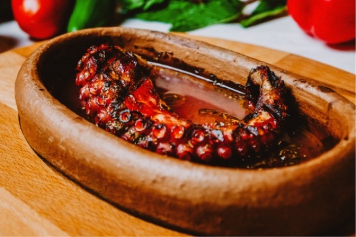 Char-grilled Octupus