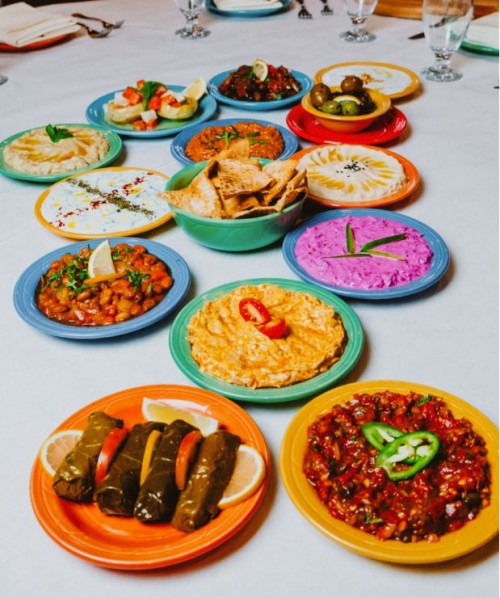 COMBINATION OF COLD APPETIZERS 