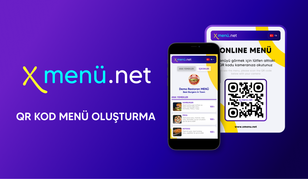 Online QR Kod Menü Oluşturma ve Kare Kod Menü Fiyatları
